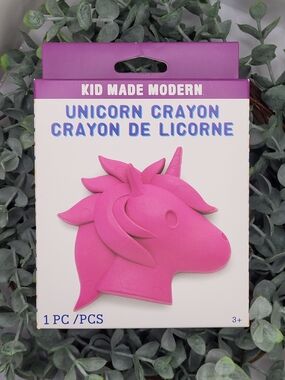 Pink Unicorn Crayon